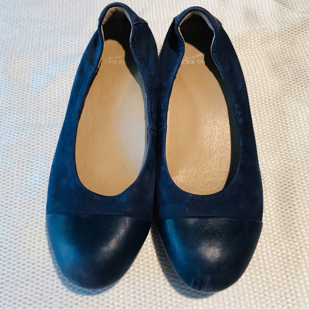 Dansko Navy Blue Women's Flats